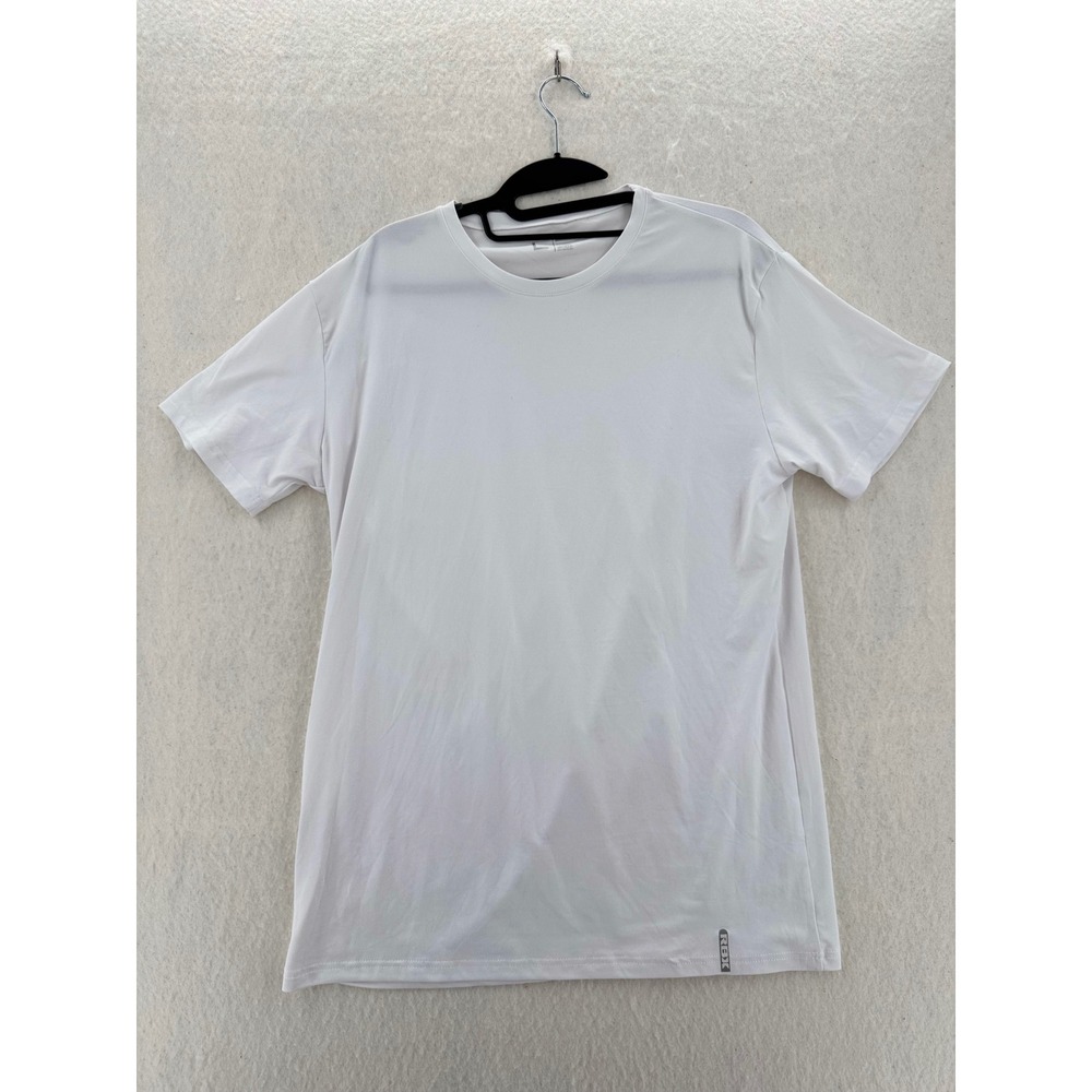 RBX - Active Short Sleeve Performance Tee - White - L - Mens
